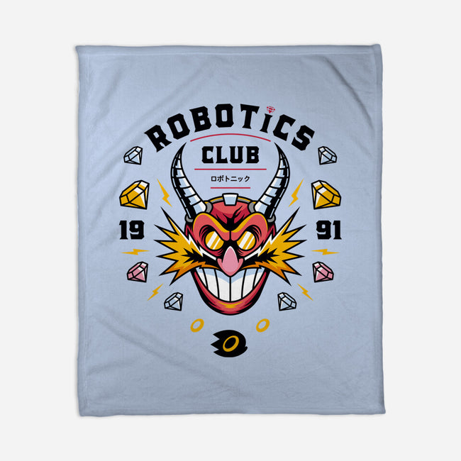 Robotics Club-none fleece blanket-Logozaste