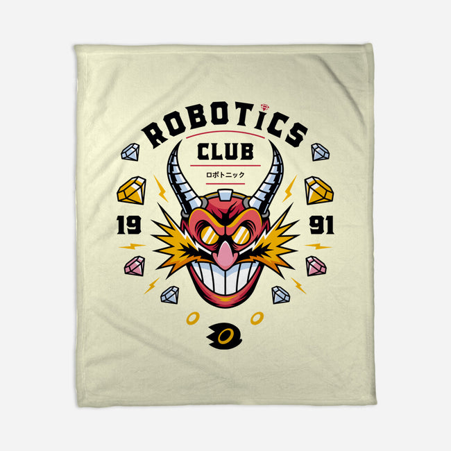 Robotics Club-none fleece blanket-Logozaste