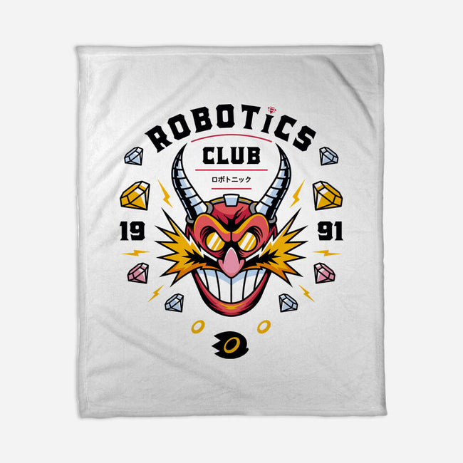 Robotics Club-none fleece blanket-Logozaste