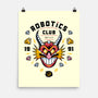 Robotics Club-none matte poster-Logozaste