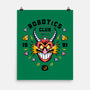 Robotics Club-none matte poster-Logozaste