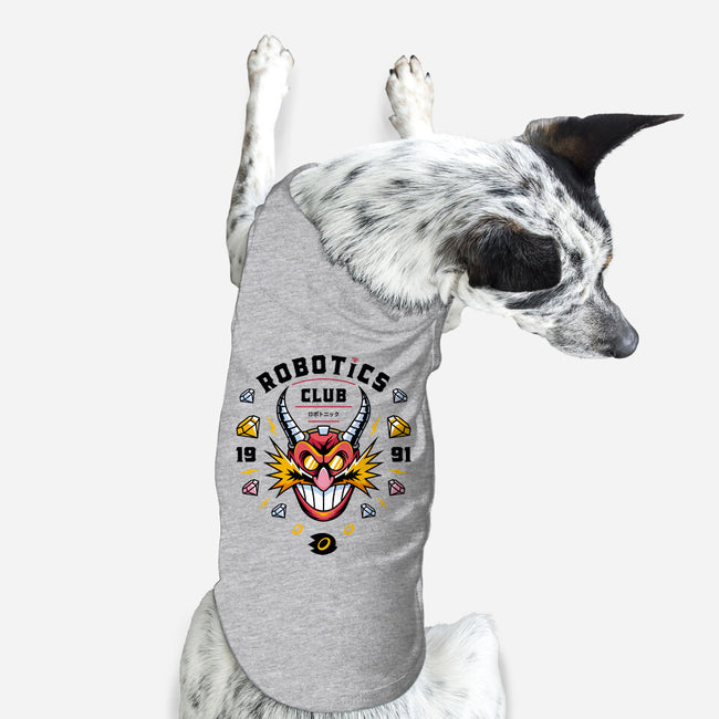 Robotics Club-dog basic pet tank-Logozaste