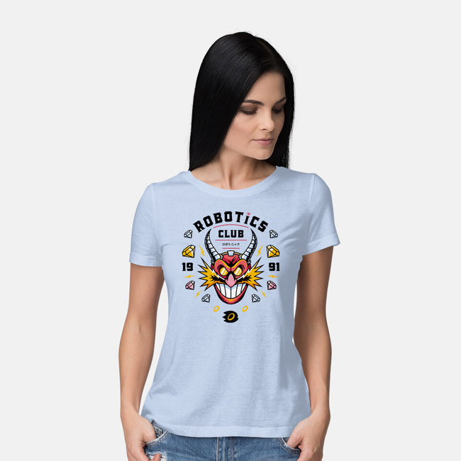 Robotics Club-womens basic tee-Logozaste