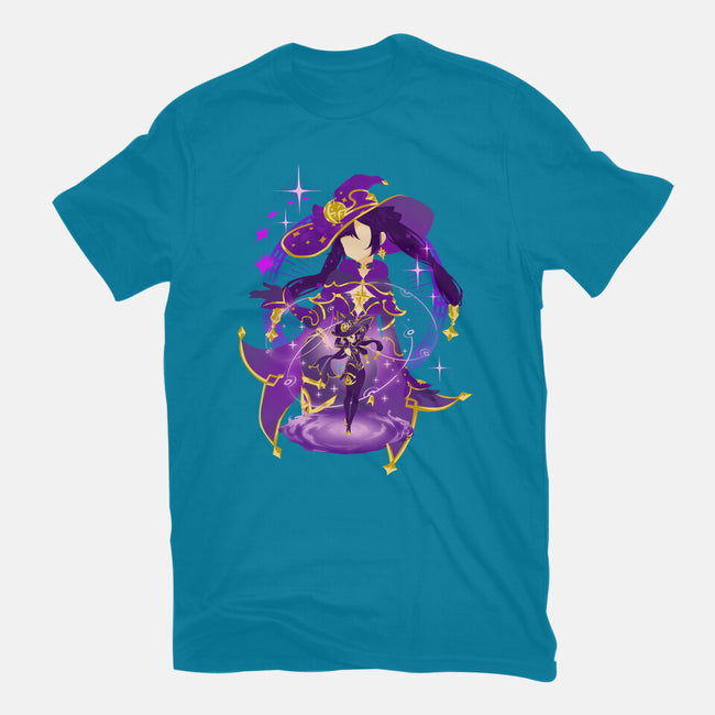 Astral Reflection Mona-womens basic tee-hypertwenty