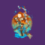 Savior From Another World-womens fitted tee-hypertwenty
