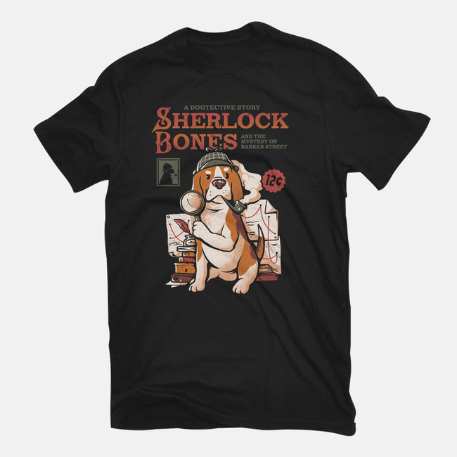 Sherlock Bones-womens basic tee-eduely