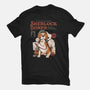 Sherlock Bones-womens basic tee-eduely