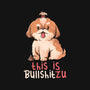 This Is Bullshitzu-unisex baseball tee-eduely