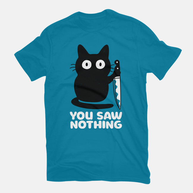 Saw Nothing-unisex basic tee-Xentee