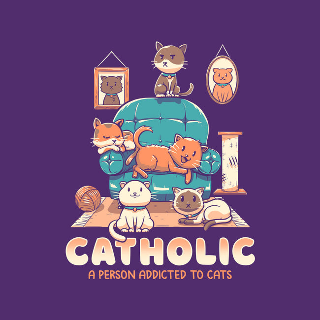 Addicted To Cats-none basic tote bag-koalastudio