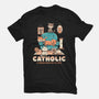Addicted To Cats-youth basic tee-koalastudio