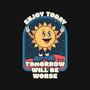 Enjoy Today-youth basic tee-RoboMega