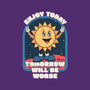 Enjoy Today-youth basic tee-RoboMega