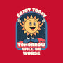 Enjoy Today-mens basic tee-RoboMega