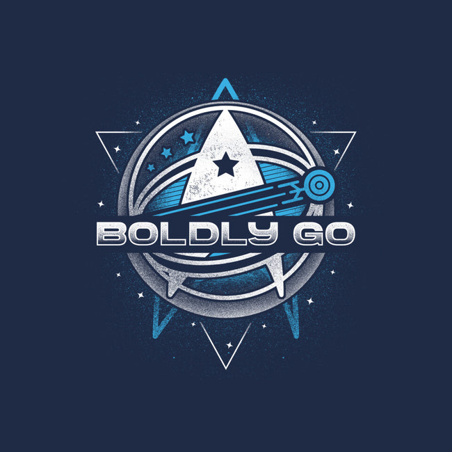 Boldly Into Space-dog basic pet tank-Logozaste