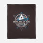 Boldly Into Space-none fleece blanket-Logozaste