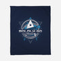 Boldly Into Space-none fleece blanket-Logozaste
