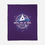 Boldly Into Space-none fleece blanket-Logozaste