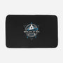 Boldly Into Space-none memory foam bath mat-Logozaste