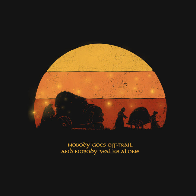 Nobody Walks Alone-baby basic tee-zawitees