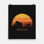 Nobody Walks Alone-none matte poster-zawitees