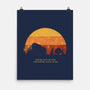 Nobody Walks Alone-none matte poster-zawitees