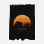 Nobody Walks Alone-none polyester shower curtain-zawitees