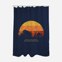 Nobody Walks Alone-none polyester shower curtain-zawitees