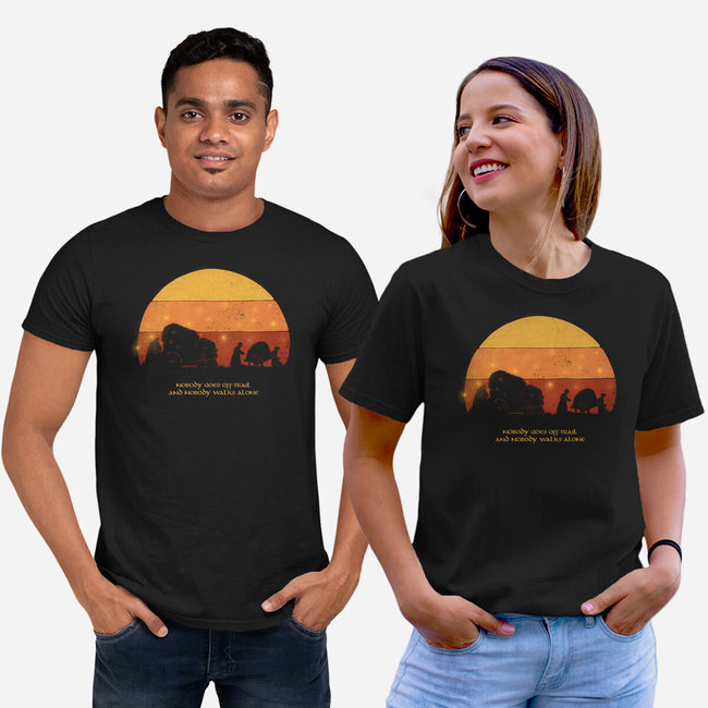 Nobody Walks Alone-unisex basic tee-zawitees