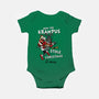 How The Krampus Stole Christmas-baby basic onesie-Nemons