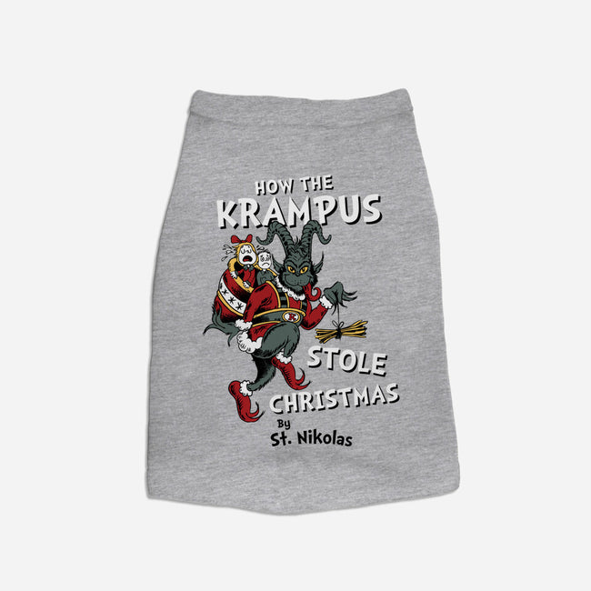 How The Krampus Stole Christmas-cat basic pet tank-Nemons