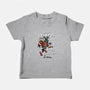 How The Krampus Stole Christmas-baby basic tee-Nemons