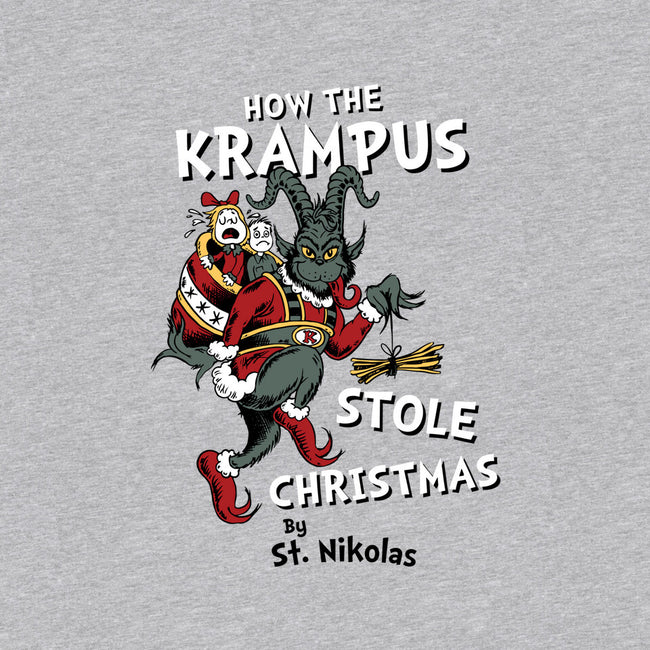 How The Krampus Stole Christmas-baby basic tee-Nemons