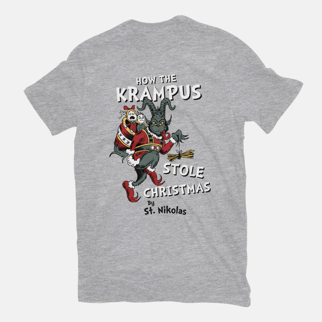 How The Krampus Stole Christmas-unisex basic tee-Nemons