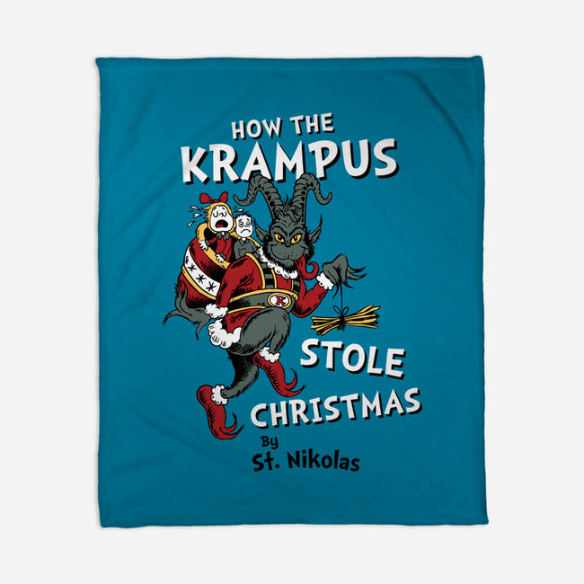 How The Krampus Stole Christmas-none fleece blanket-Nemons