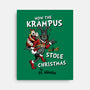 How The Krampus Stole Christmas-none stretched canvas-Nemons