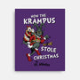 How The Krampus Stole Christmas-none stretched canvas-Nemons
