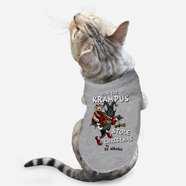 How The Krampus Stole Christmas-cat basic pet tank-Nemons