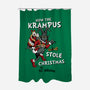 How The Krampus Stole Christmas-none polyester shower curtain-Nemons