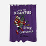 How The Krampus Stole Christmas-none polyester shower curtain-Nemons