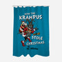 How The Krampus Stole Christmas-none polyester shower curtain-Nemons
