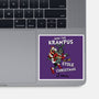 How The Krampus Stole Christmas-none glossy sticker-Nemons