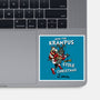 How The Krampus Stole Christmas-none glossy sticker-Nemons