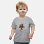 How The Krampus Stole Christmas-baby basic tee-Nemons