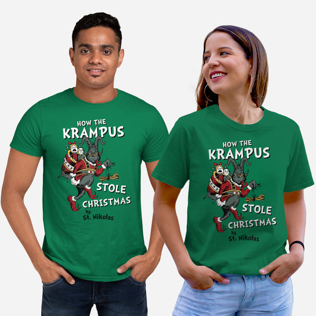 How The Krampus Stole Christmas-unisex basic tee-Nemons