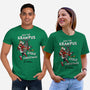 How The Krampus Stole Christmas-unisex basic tee-Nemons