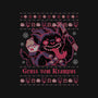 Ugly Christmas-none stretched canvas-xMorfina