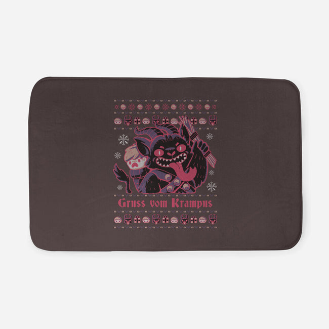 Ugly Christmas-none memory foam bath mat-xMorfina