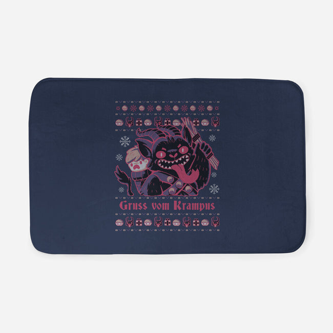 Ugly Christmas-none memory foam bath mat-xMorfina