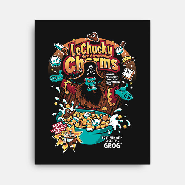 LeChucky Charms-none stretched canvas-Nemons